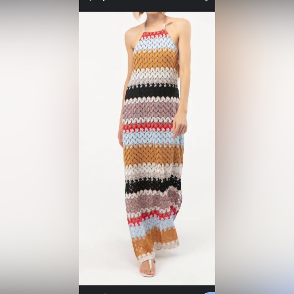 Isle Maxi Halter Dress
